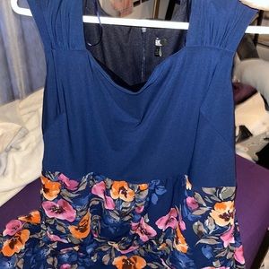 Long floral dress/ Worn once